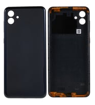 Samsung Galaxy A04 Uyumlu Arka Pil Batarya Kapağ  SM-A045F (Siyah)