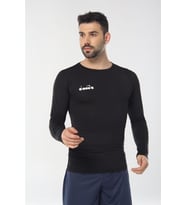 Diadora Uzun Kollu Erkek T-shirt - TSRT-ZN (Siyah)