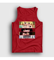 Presmono Unisex Beyaz Girls Anime kakegurui Atlet 239612tt (Kırmızı)