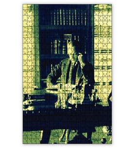 Cakapuzzle Atatürk Çankaya Köşkü Kütüphanesi Puzzle Yapboz MDF (Ahşap) (500 Parça)