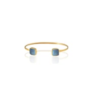 Kadir Jewellery 22 Ayar Altın Kaplama El İşçiliği Zirkon Taşlı Kadın Charm Bileklik (Mercan)