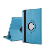 Microsonic iPad Pro 9.7 2017 Kılıf 360 Dönerli Stand Deri (Mavi)