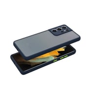 SM Galaxy S21 Ultra - S30 Ultra Kamera Korumalı Premium Silikon Kılıf (Lacivert)