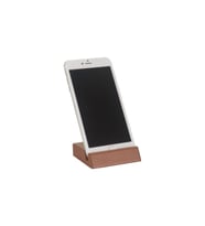 Kartvizitlik ve Telefon Tutucu Masaüstü Business Card and Phone Holder Rainbow Vegan 7,7x7,7 cm (Taba)