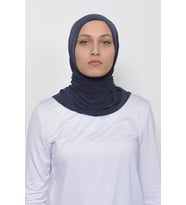 Çıtçıtlı Hazır Eşarp Hijap (Füme)