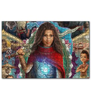 Cakapuzzle Raya and the Last Film Afişi  Puzzle Yapboz MDF (Ahşap) (500 Parça)