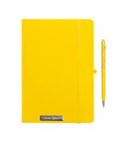 İsme Özel Renkli Defter ve Kalem Seti (Sarı)