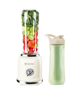 Yasomi Bl019 Retro Smoothie Blender beyaz( Türkiye Garantili ) (Bej)
