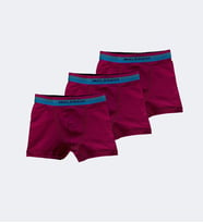 Malabadi 3 Lü Paket Erkek Çocuk Boxer 3M208 (Bordo)