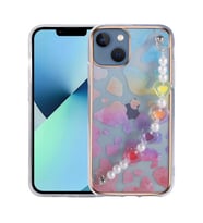 Uyumlu Model Apple iPhone 13 Kılıf El Tutmalı Pilla Kapak (Çok Renkli)