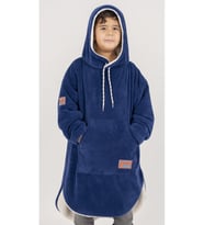 Panchy Canky Çocuk Panço Giyilebilir Battaniye (Lacivert)