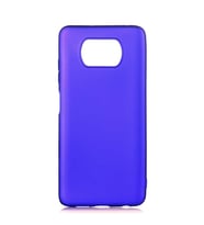 Xiaomi Poco X3 Kılıf Soft Mat Premier Case (SAKS MAVI)