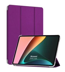 Microsonic Xiaomi Pad 6 Smart Case ve arka Kılıf Siyah (Mor)