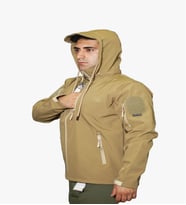 Softshell Su geçirmez Mont Taktikal Ceket (Kum Beji)