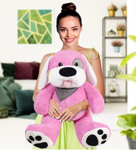 Karizmatik Korsan Köpek  (%100 yerli ) (Pembe)
