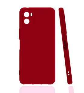 Kvy Vivo Y15s Biye Silikon Kılıf (Kırmızı)
