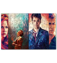 Cakapuzzle Doctor Who 11 Doktor Puzzle Yapboz MDF (Ahşap) (1000 Parça)