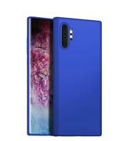 Microsonic Matte Silicone Samsung Galaxy Note 10 Plus Kılıf (Mavi)