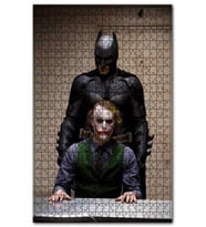 Cakapuzzle Batman ve Joker Puzzle Yapboz MDF (Ahşap) (1000 Parça)