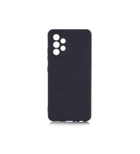 Samsung Galaxy A32 4G Kılıf Kamera Korumalı Silikon Rubber Arka Kapak (Siyah)