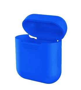 Microsonic Apple AirPods 1. Nesil / 2. Nesil Mat Silikon Kılıf (Mavi)