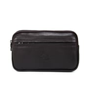 KANGAROO KINGDOM Hakiki Dana Deri Taba Erkek Portföy & Clutch El Çantası 1530-T (Kahverengi)
