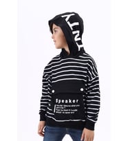 Toontoy Erkek Çocuk Baskılı Sweatshirt (Siyah)