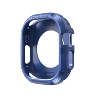 Apple Watch Ultra 49mm Silikon TPU Kasa Koruyucu Zore Watch Gard 17 (Mavi)