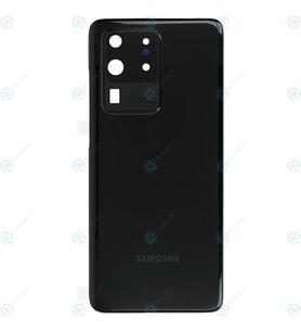 BYR Samsung Galaxy S20 Ultra Uyumlu Arka Pil Kapağı LENS HARİÇ SM-G988F (Siyah)