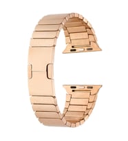 Cepustik Apple Watch Ultra 49mm Zore KRD-82 Metal Kordon (Rose)