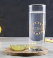 BK Home Kendin Tasarla Renkli Baskılı Vodka Bardağı (Model 2)