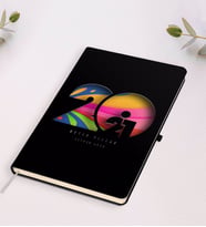 BK Gift Kişiye Özel 2024 Mutlu Yıllar Beyaz Defter-11 (Siyah)