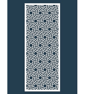 Liar Ahşap Seperatör (Paravan) - KSP89 - (85 x 210 cm) - (18 mm) - (HAM) (Beyaz)
