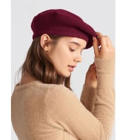 Ressam Bere Trend Şapka French Beret (Bordo)