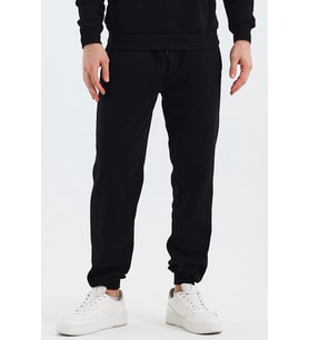 Monox Erkek Jogger  3 İplik Alt Eşofman (Siyah)