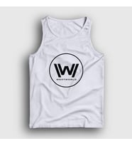 Presmono Unisex Sarı Logo Westworld Atlet 223393tt (Beyaz)