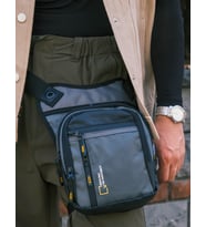MEGA BAG THE NORTHWEST ERKEK ÇANTASI ( MOTORCU ÇANTASI ) (Gri)