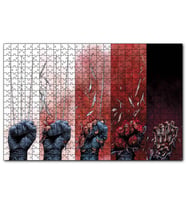 Cakapuzzle Wolverine Ölümü Çizgi Roman Kapağı Görseli  Puzzle Yapboz MDF (Ahşap) (500 Parça)