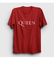Presmono Unisex Sarı Solo Queen T-Shirt 102462tt (Kırmızı)