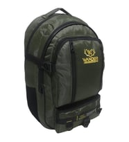 BAGGOR Wander 50 Litre Siyah, Mavi, Yeşil Çok Gözlü Yürüyüş-Seyahat-Okul-Dağcı-Trekking-Kampçı Sırt Çantası (Yeşil)