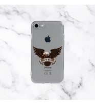 Iphone 7/8 Tasarım Kılıfları (103 Tasarım) (Siyah-Camel)