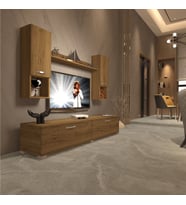 Decoraktiv Eko 5da Mdf Std Tv Ünitesi Tv Sehpası (PERA MODA)