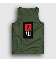 Presmono Unisex Sarı Victory Muhammed Ali Atlet 230861tt (Haki)