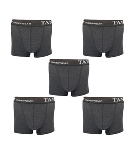5'li Likralı Erkek Boxer (Antrasit)
