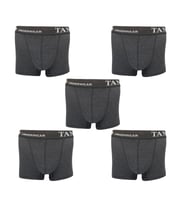 5'li Likralı Erkek Boxer (Antrasit)