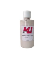 M1 ART Vernikli Akrilik  Boya 140.ml  12 RENK SEÇENEĞİ (Bej)