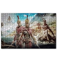 Cakapuzzle Suikastçılar İnanç Odyssey Alexios Kassandra Görseli  Puzzle Yapboz MDF (Ahşap) (1000 Parça)