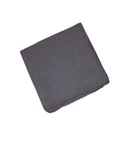 Mim Eşarp Dikişli Yazma (Koyu Gri)