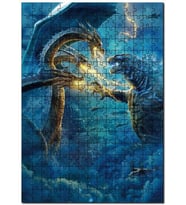 Cakapuzzle Godzilla Canavarların Kralı Film Görseli, Puzzle Yapboz MDF (Ahşap) (500 Parça)