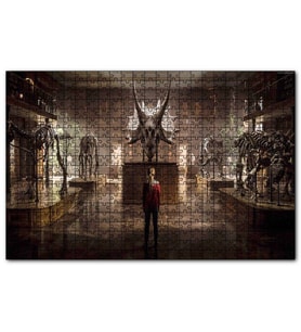 Cakapuzzle Jurassic World Kayıp Krallık İskelet Müzesi  Puzzle Yapboz MDF (Ahşap) (500 Parça)